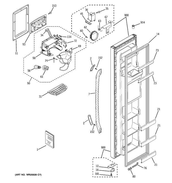 Diagram for GSH22JFTECC