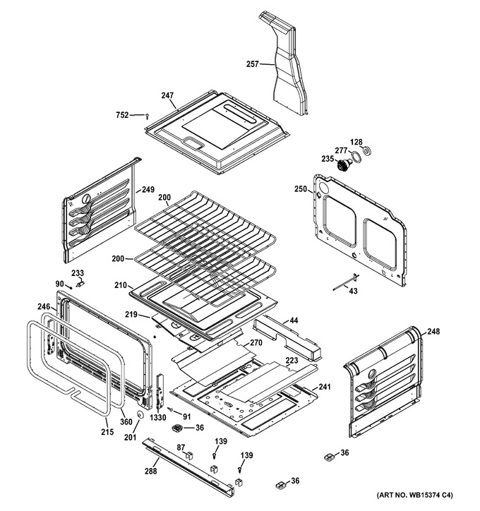 Diagram for JGB850DEF3BB