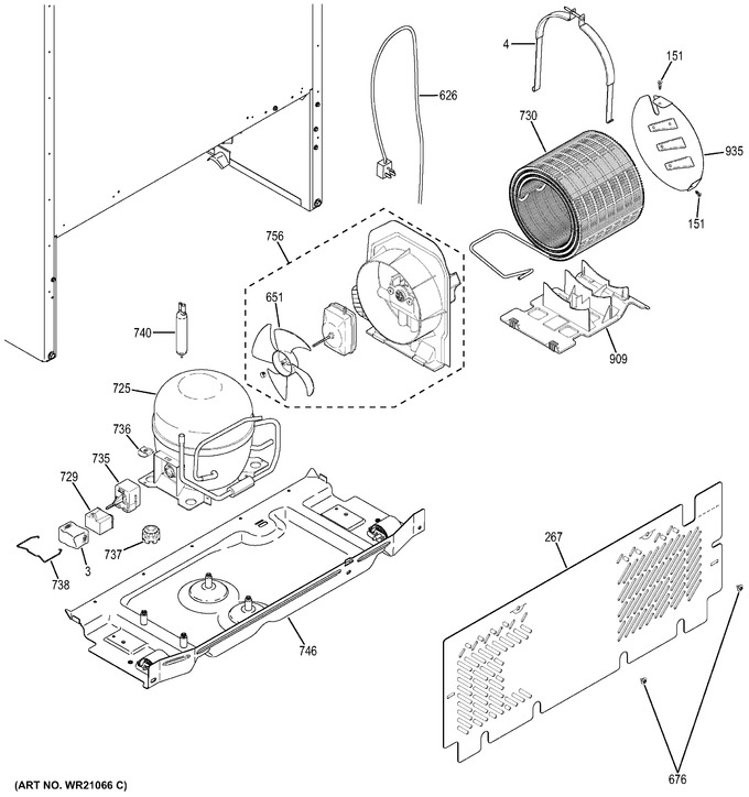 Diagram for GTE18ITHDRWW