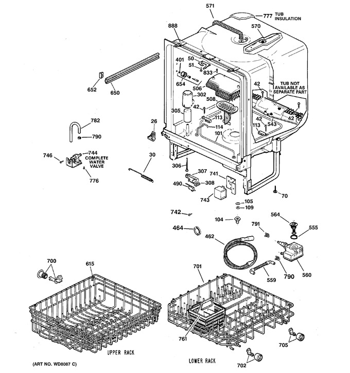 Diagram for GSD3200G00BB