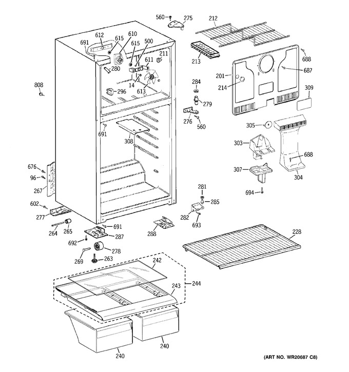 Diagram for GTH17DBD4RCC
