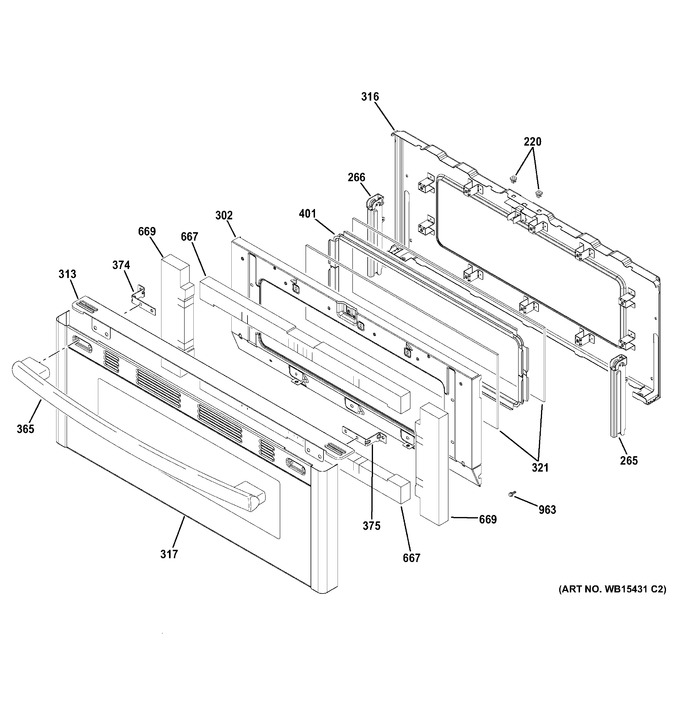 Diagram for PGB960EEJ1ES