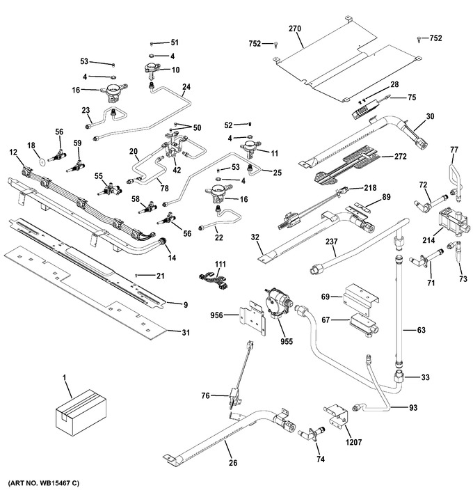 Diagram for PGB960EEJ2ES