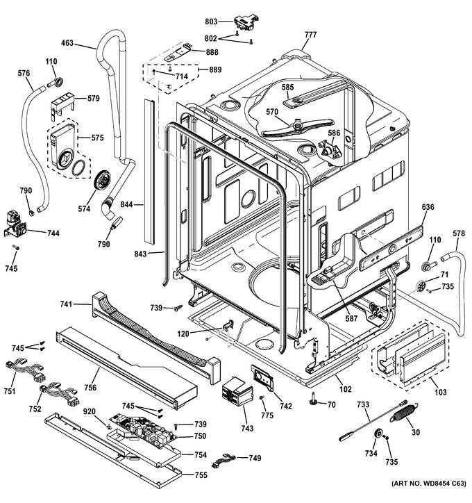 Diagram for GDT740SIF0II
