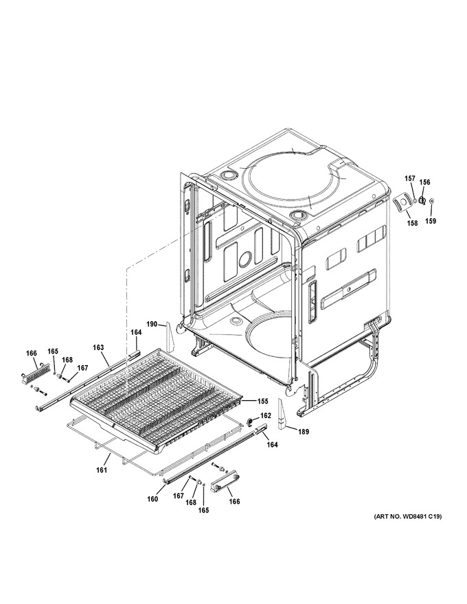 Diagram for CDT865SSJ0SS