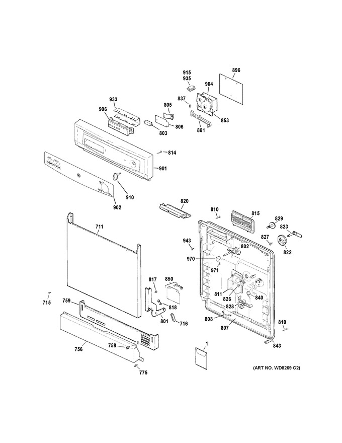 Diagram for GSD3300N20WW