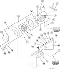 Diagram for Motor, Exhaust Fan And Belt