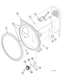 Diagram for Rear Bulkhead, Felt Seal, Cylinder Roller And Terminal Block
