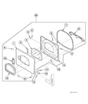 Diagram for Dryer Loading Door