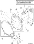 Diagram for Rear Bulkhead, Felt Seal, Cylinder Roller And Terminal Block