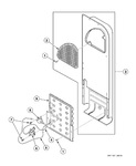Diagram for Heater Duct And Element Assembly (electric Models)