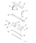 Diagram for Control Hood Top, Ends, Panel Support Plate And fluorescent tube