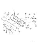 Diagram for Graphic Panel, Control Hood And Controls (drawing 3 Of 7)