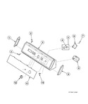 Diagram for Graphic Panel, Control Hood And Controls (drawing 6 Of 7)