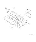 Diagram for Graphic Panel, Control Hood And Controls (drawing 1 Of 5)