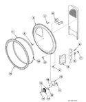 Diagram for Rear Bulkhead, Felt Seal And Cylinder Roller