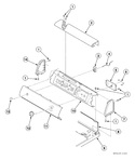 Diagram for Control Panel And Controls - Rear Control (drawing 1 Of 2)