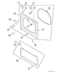 Diagram for Access Panel, Front Panel And Seal