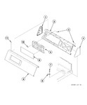Diagram for Graphic Panel, Control Support Panel And Controls - Rear Control (drawing 2 Of 2)