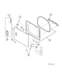 Diagram for Dryer Loading Door (drawing 2 Of 2)