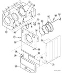 Diagram for Front Panel, Newer Style Door Assembly And Door Seal