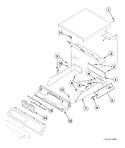 Diagram for Control Cabinet, Top And Controls (drawing 1 Of 2) (front Control Models)