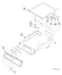 Diagram for Control Cabinet, Top And Controls (drawing 2 Of 2) (front Control Models)