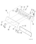 Diagram for Graphic Panel, Control Support Panel And Controls (drawing 2 of 2)