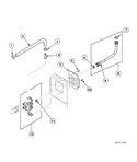 Diagram for Mixing Valve, Valve-to-dispenser Inlet Hose And Fill Hose