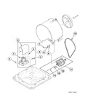 Diagram for Washer Motor And Belt