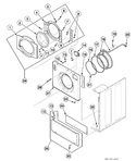 Diagram for Washer Front Panel, Door Assembly And Door Seal