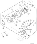 Diagram for Dryer Motor, Exhaust Fan And Belt