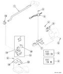 Diagram for Gas Valve, Igniter And Gas Conversion Kits
