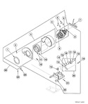 Diagram for Dryer Motor, Blower Fan And Belt