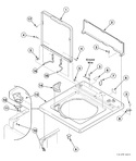 Diagram for Top, Lid And Hood Back Panel