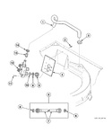 Diagram for Fill Hose, Mixing Valve-to-tub Cover Hose And Mixing Valve - Model Awz53n*-1102
