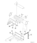Diagram for Graphic Panel And Control Knobs (drawing 1 Of 2)