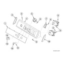 Diagram for Graphic Panel, Control Hood And Controls (drawing 6 Of 9)