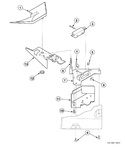 Diagram for Loading Door Switch And Bracket Assembly (all Models Except Na2110 Starting Serial No. R1624440yk)