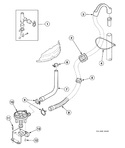 Diagram for Pump Assembly, Bracket, Hoses And Siphon Break Kit (drawing 1 of 2) (model Na2110 Starting Serial No. R612440yk)