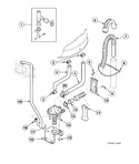 Diagram for Pump Assembly, Bracket, Hoses And Siphon Break Kit (drawing 2 of 2) (all Models Except Na2110 Starting Serial No. R1624440yk)