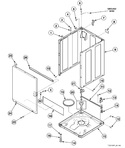 Diagram for Front Panel, Base Assembly And Cabinet Kit