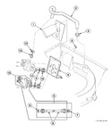 Diagram for Fill Hose And Mixing Valve-to-tub Cover Hose - All models except awz53n*-1102 and awna62sn301aw01