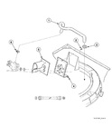 Diagram for Mixing Valve-to-tub Cover Hose And Mixing Valve Bracket