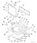 Diagram for Top, Lid And Lid Lock