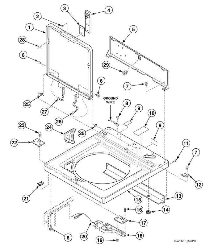 Diagram for LWNE52SP303EW01