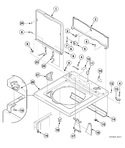 Diagram for Top, Lid And Hood Back Panel