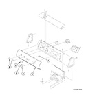 Diagram for Graphic Panel And Control Knobs (drawing 2 Of 2)