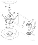 Diagram for Weldment And Bearing Assembly, Brake And Pulley