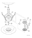 Diagram for Weldment And Bearing Assembly, Brake And Pulley